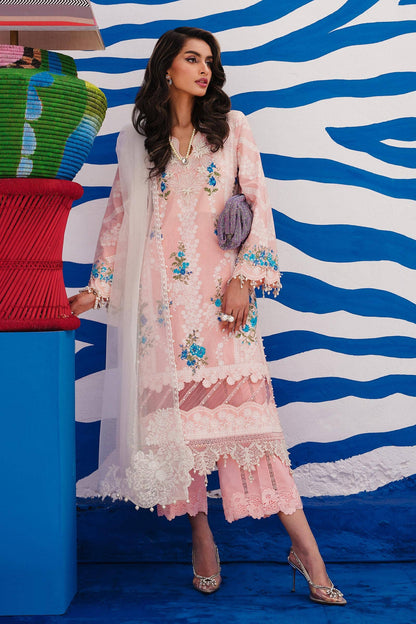 Sana Safinaz | Muzlin Spring 24 | M241-020B-CW - Pakistani Designer Dress - by Sana Safinaz | Type: Luxury - 100% Original at Saira Sultan