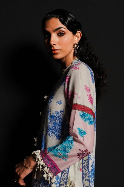 Sana Safinaz | Muzlin Spring 24 | M241-003A-CI - Pakistani Designer Dress - by Sana Safinaz | Type: Luxury - 100% Original at Saira Sultan