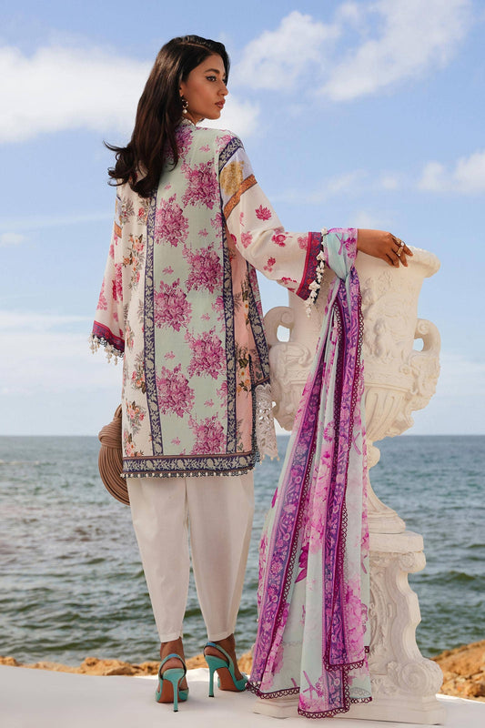 Sana Safinaz | Muzlin Spring 24 | M241-003B-CI - Pakistani Designer Dress - by Sana Safinaz | Type: Luxury - 100% Original at Saira Sultan