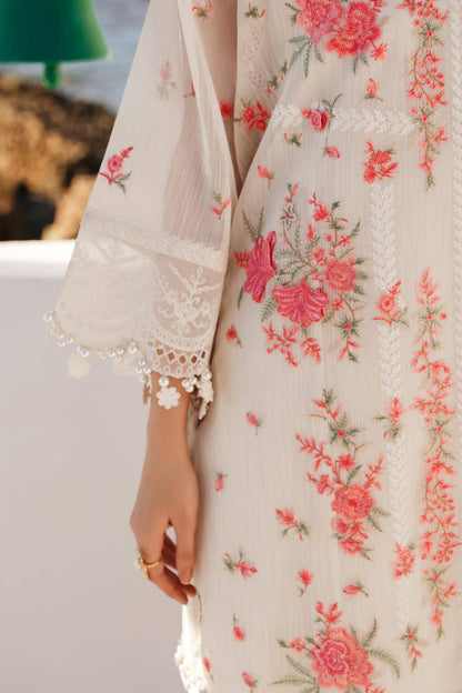 Sana Safinaz | Muzlin Spring 24 | M241-001A-CX - Pakistani Designer Dress - by Sana Safinaz | Type: Luxury - 100% Original at Saira Sultan