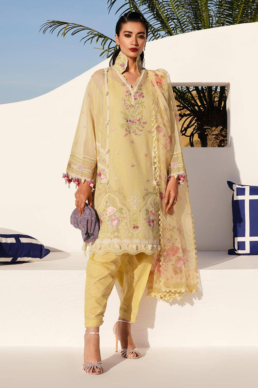 Sana Safinaz | Muzlin Spring 24 | M241-005B-CL - Pakistani Designer Dress - by Sana Safinaz | Type: Luxury - 100% Original at Saira Sultan