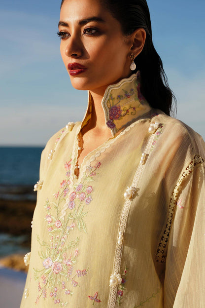 Sana Safinaz | Muzlin Spring 24 | M241-005B-CL - Pakistani Designer Dress - by Sana Safinaz | Type: Luxury - 100% Original at Saira Sultan
