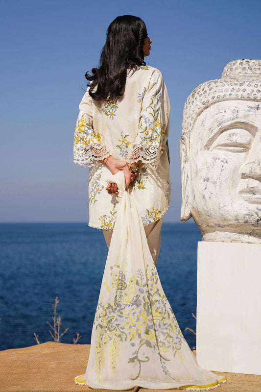 Sana Safinaz | Muzlin Spring 24 | M241-006A-CJ - Pakistani Designer Dress - by Sana Safinaz | Type: Luxury - 100% Original at Saira Sultan