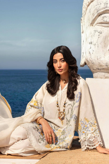 Sana Safinaz | Muzlin Spring 24 | M241-006A-CJ - Pakistani Designer Dress - by Sana Safinaz | Type: Luxury - 100% Original at Saira Sultan