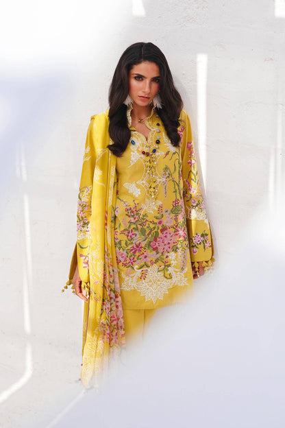 Sana Safinaz | Muzlin Spring 24 | M241-006B-CJ - Pakistani Designer Dress - by Sana Safinaz | Type: Luxury - 100% Original at Saira Sultan