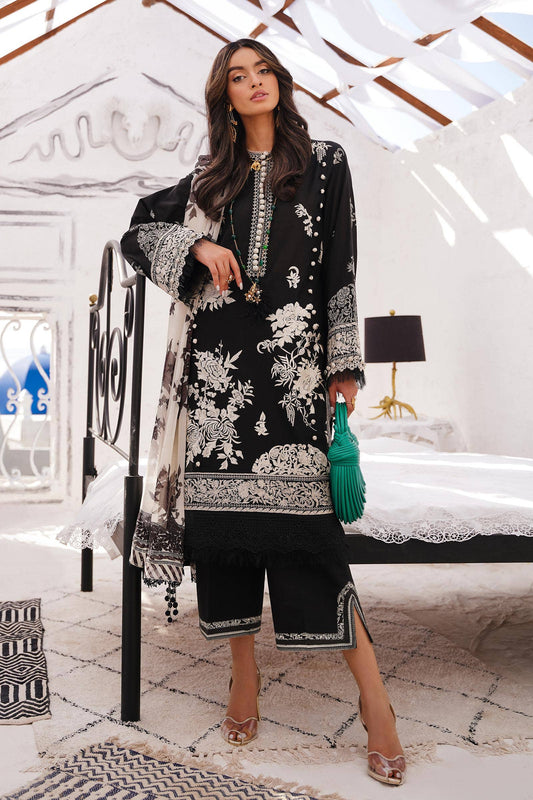 Sana Safinaz | Muzlin Spring 24 | M241-007A-CJ - Pakistani Designer Dress - by Sana Safinaz | Type: Luxury - 100% Original at Saira Sultan