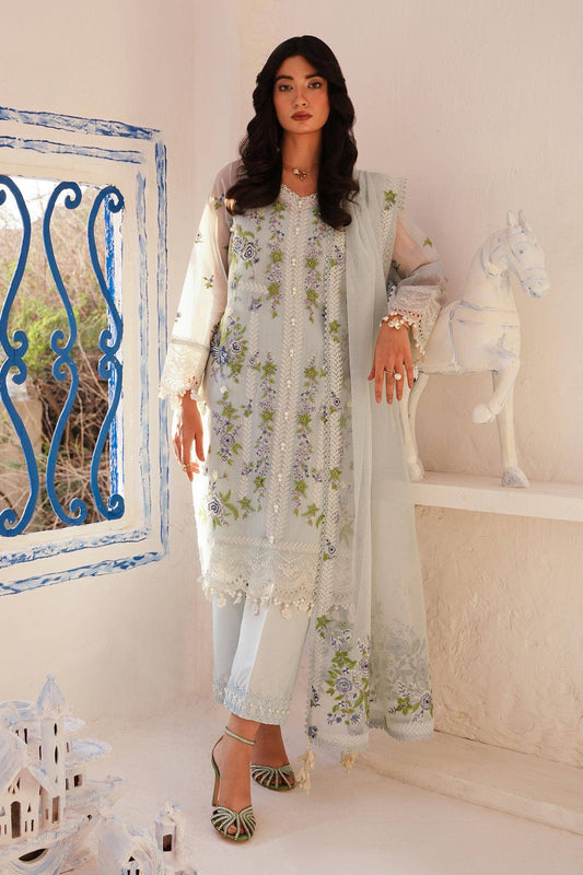 Sana Safinaz | Muzlin Spring 24 | M241-001B-CX - Pakistani Designer Dress - by Sana Safinaz | Type: Luxury - 100% Original at Saira Sultan