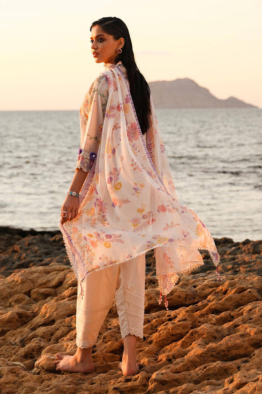 Sana Safinaz | Muzlin Spring 24 | M241-008A-CI - Pakistani Designer Dress - by Sana Safinaz | Type: Luxury - 100% Original at Saira Sultan