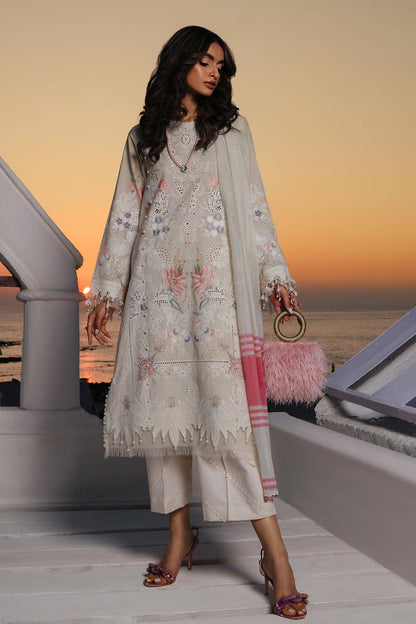 Sana Safinaz | Muzlin Spring 24 | M241-009A-DF - Pakistani Designer Dress - by Sana Safinaz | Type: Luxury - 100% Original at Saira Sultan