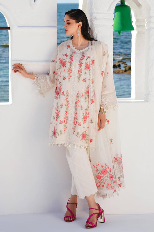 Sana Safinaz | Muzlin Spring 24 | M241-001A-CX - Pakistani Designer Dress - by Sana Safinaz | Type: Luxury - 100% Original at Saira Sultan