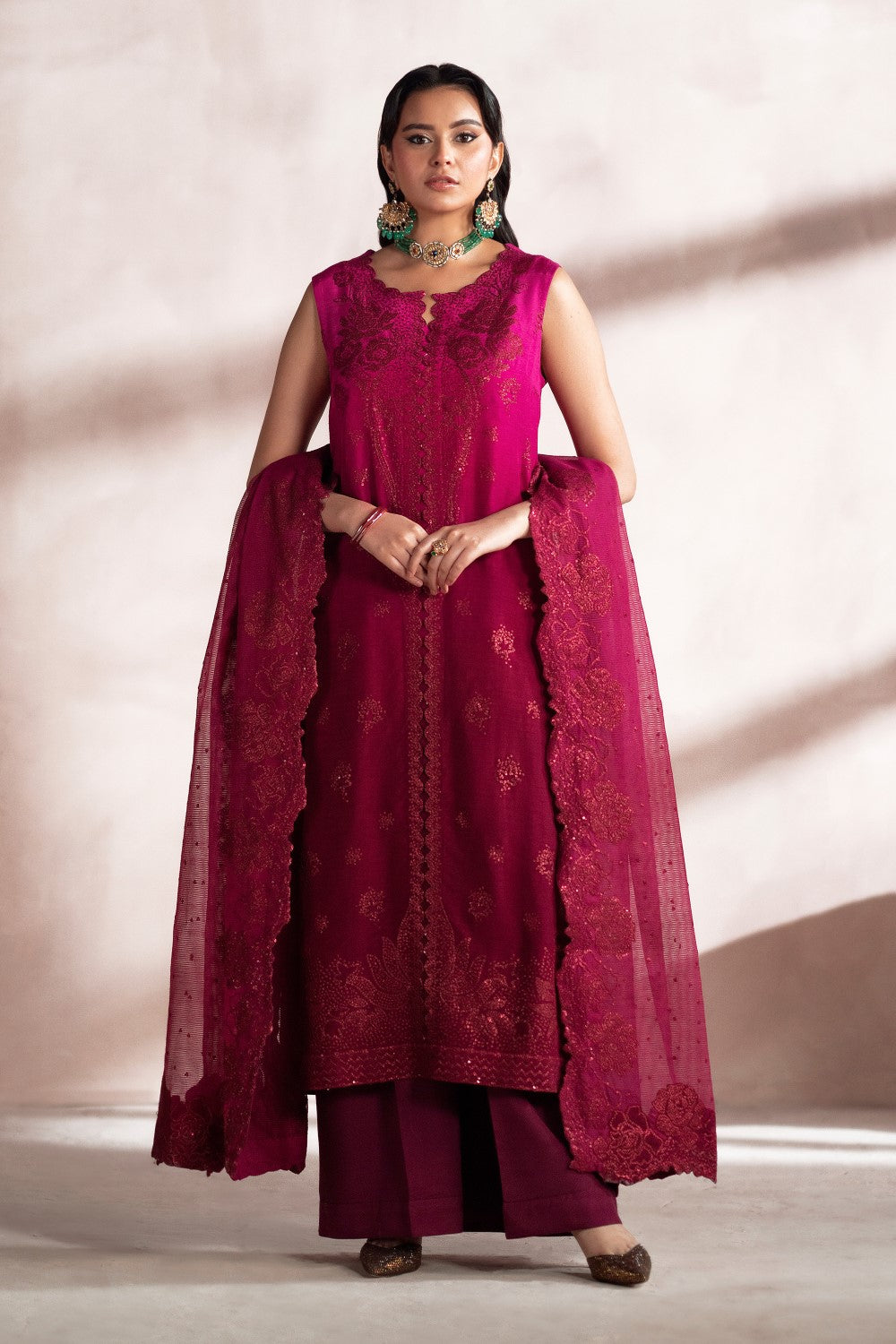 Maryum N Maria | Luna Formals | MYSA S Magenta Grip