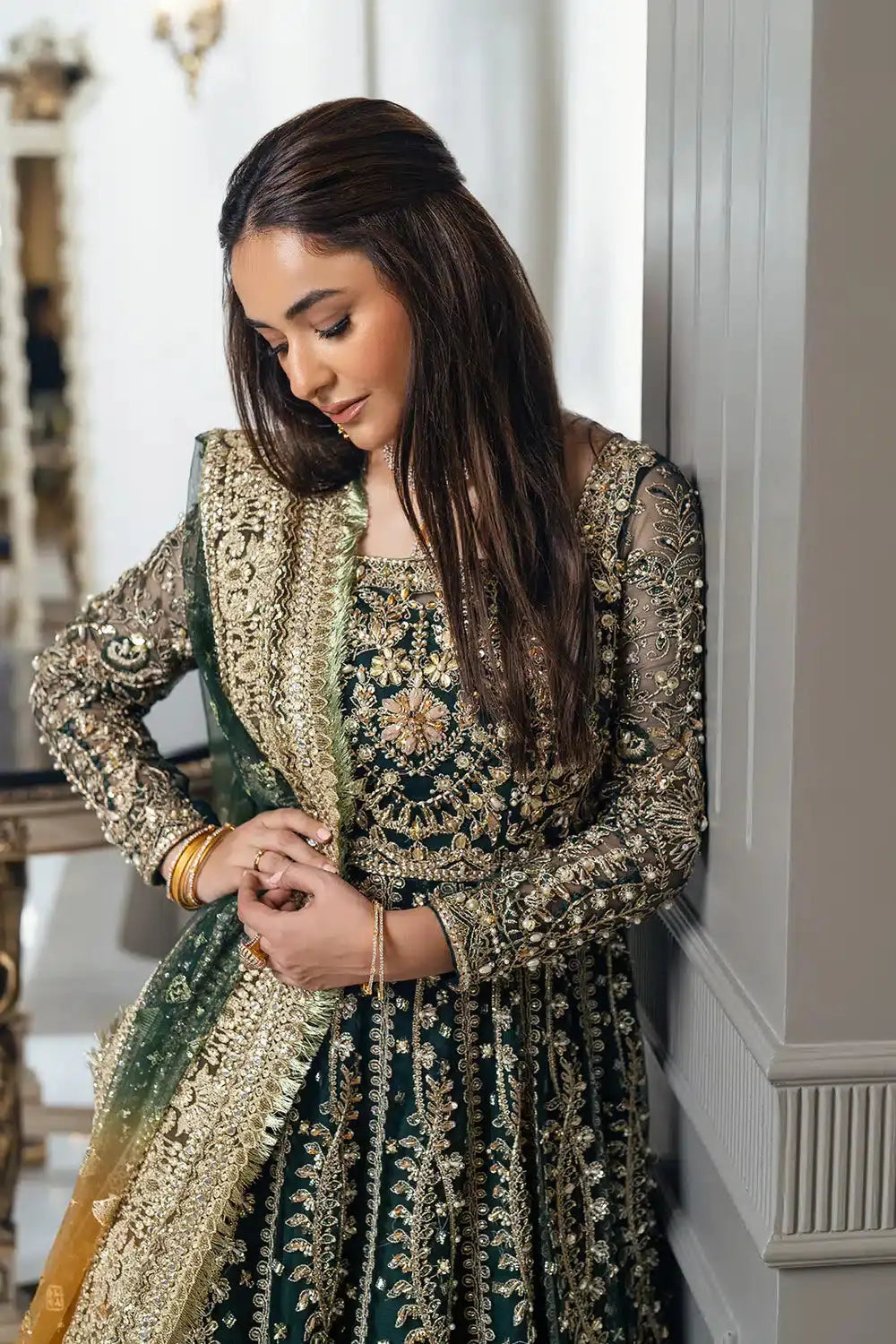 Mysie by Tahira | Arzu Wedding Formals 23 | Yumna - Pakistani Designer Dress - by Mysie by Tahira | Type: Bridal - 100% Original at Saira Sultan