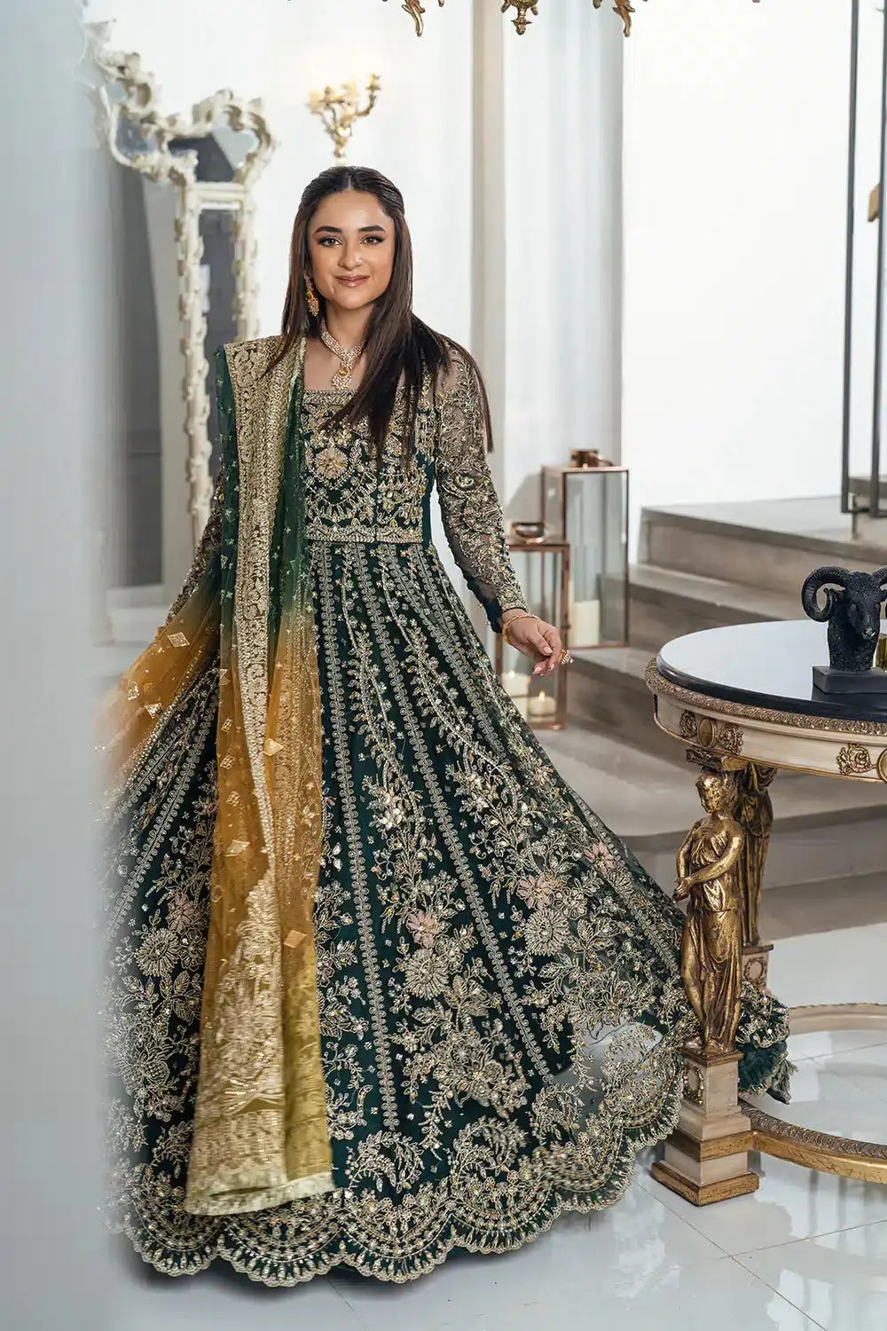 Mysie by Tahira | Arzu Wedding Formals 23 | Yumna - Pakistani Designer Dress - by Mysie by Tahira | Type: Bridal - 100% Original at Saira Sultan