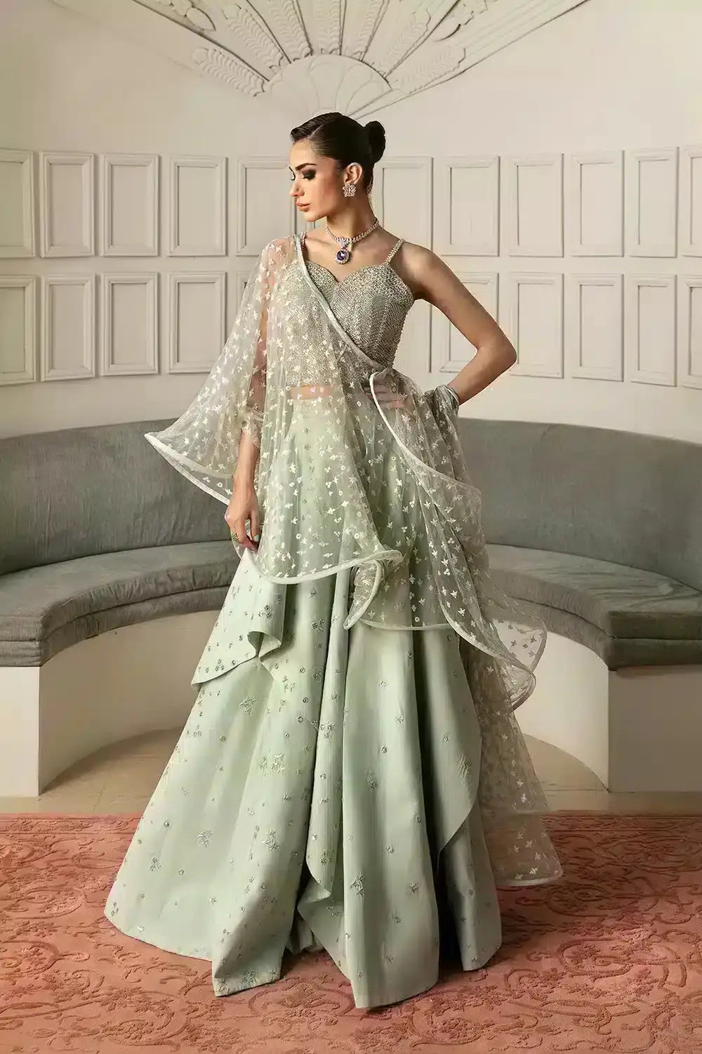 Mysie by Tahira | Festive Formals 24 | Meeka - Pakistani Designer Dress - by Mysie by Tahira | Type: Bridal - 100% Original at Saira Sultan