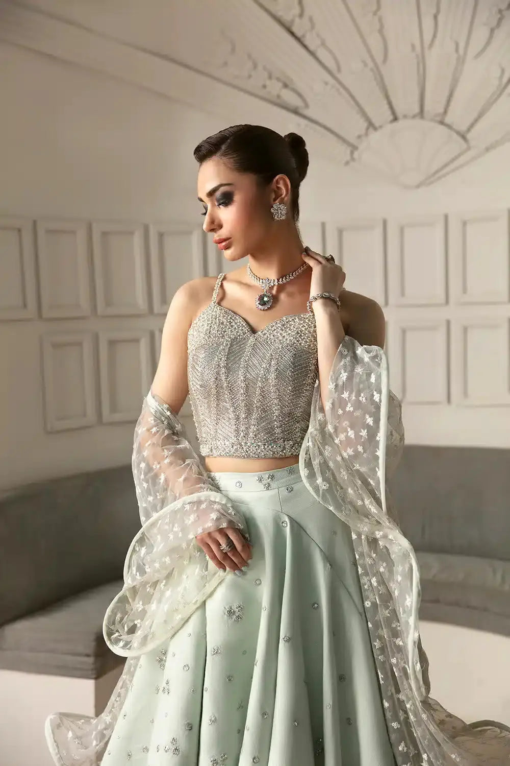 Mysie by Tahira | Festive Formals 24 | Meeka - Pakistani Designer Dress - by Mysie by Tahira | Type: Bridal - 100% Original at Saira Sultan