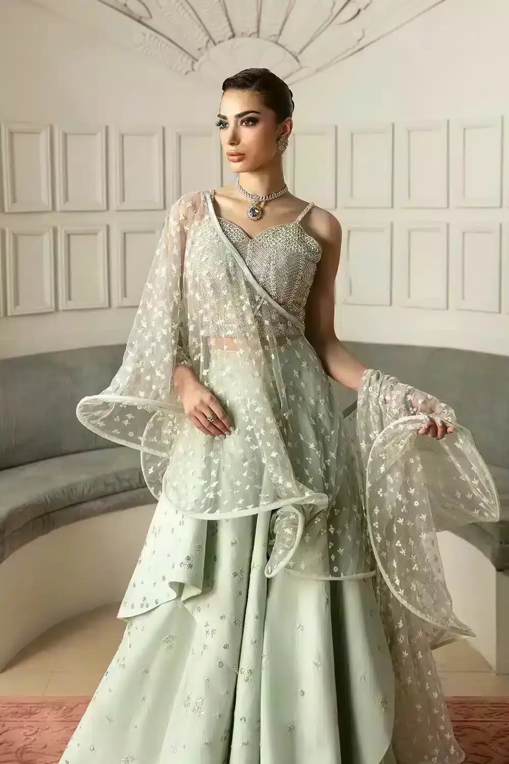 Mysie by Tahira | Festive Formals 24 | Meeka - Pakistani Designer Dress - by Mysie by Tahira | Type: Bridal - 100% Original at Saira Sultan