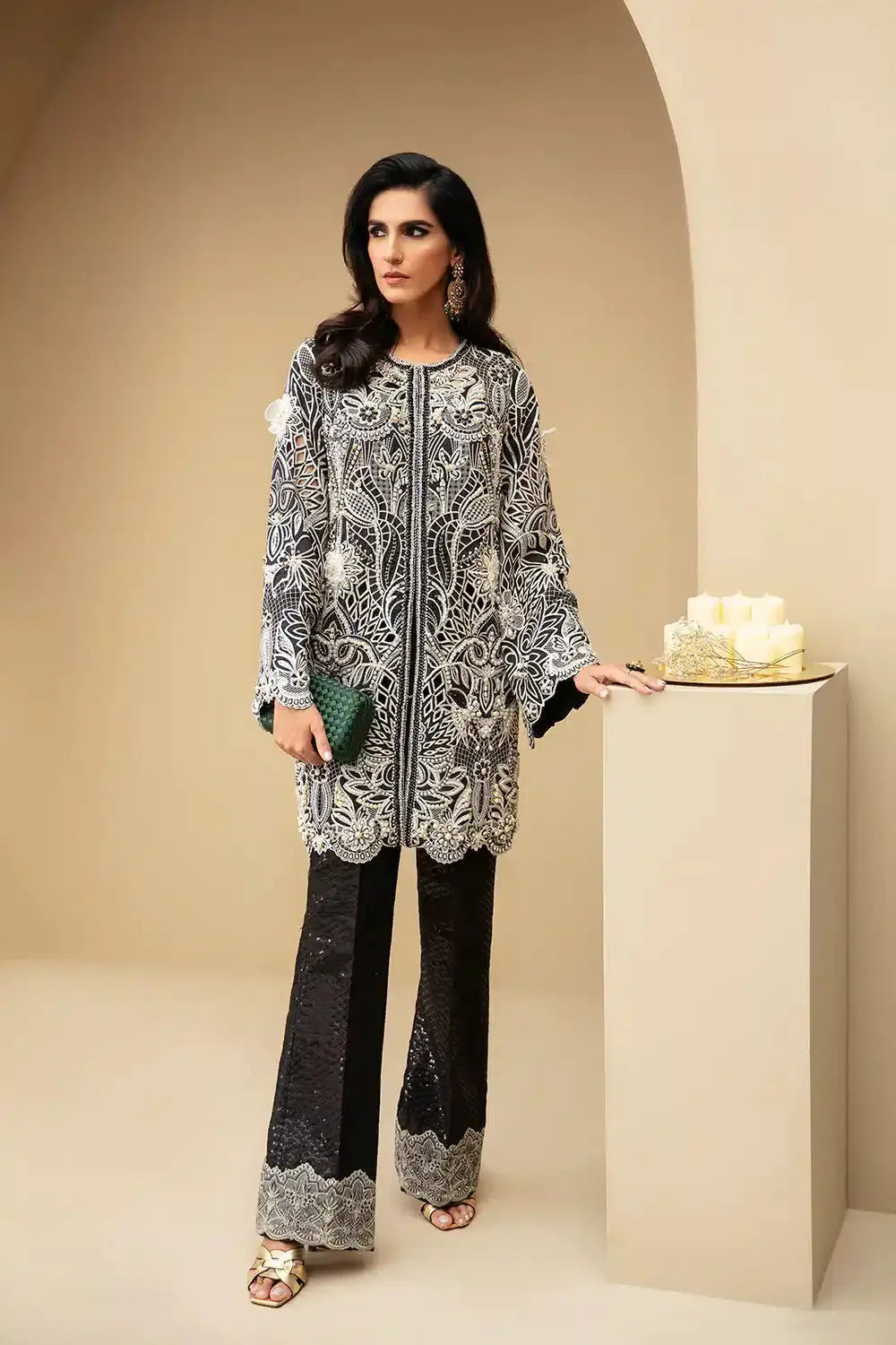 Mysie by Tahira | Festive Formals 24 | Zelda - Pakistani Designer Dress - by Mysie by Tahira | Type: Bridal - 100% Original at Saira Sultan