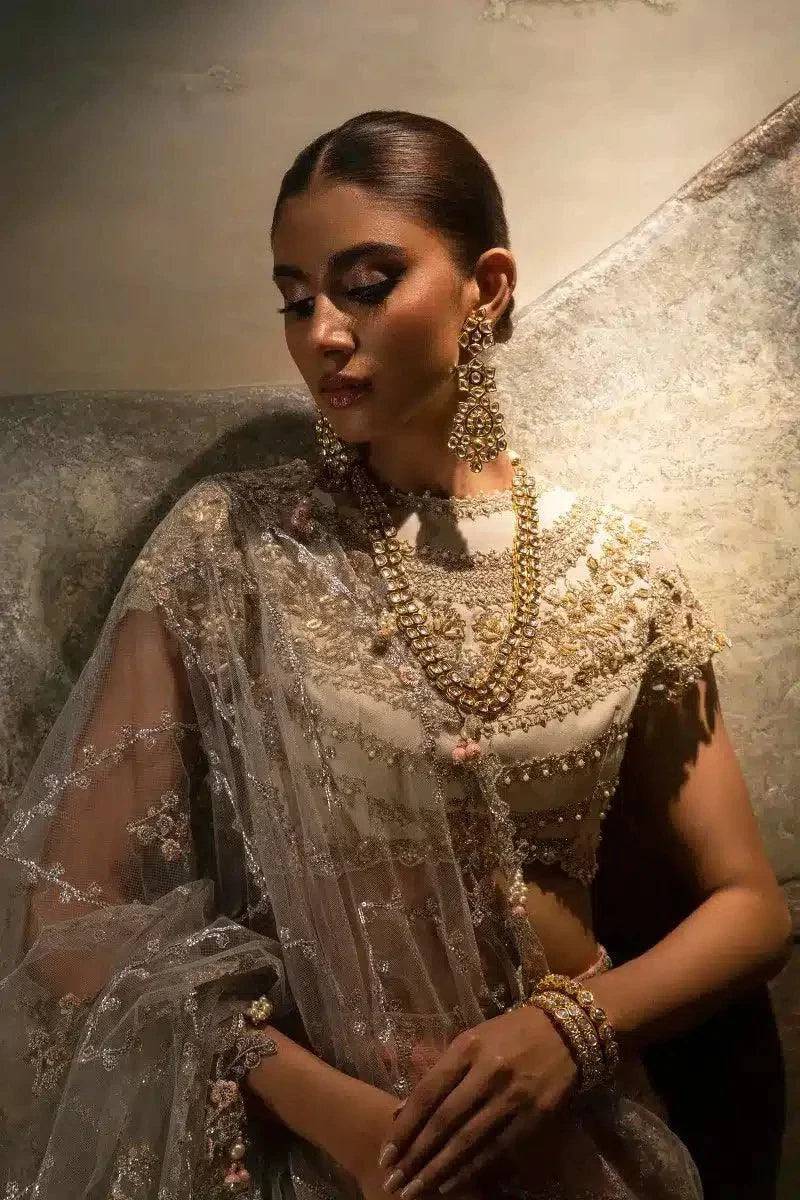 Sana Safinaz | Nura Festive 2023 | N232-004-CT - Pakistani Designer Dress - by Sana Safinaz | Type: Bridal - 100% Original at Saira Sultan