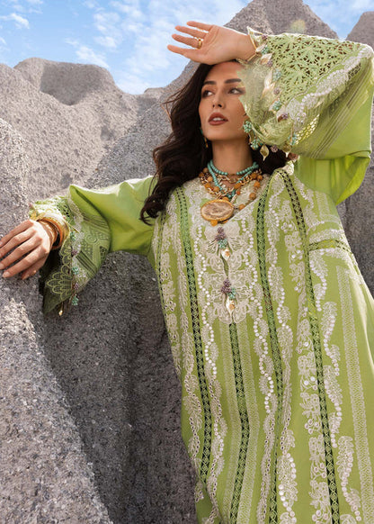 Saira Shakira | Luxury Lawn 25 | NADINE-B L Mint Green Lawn