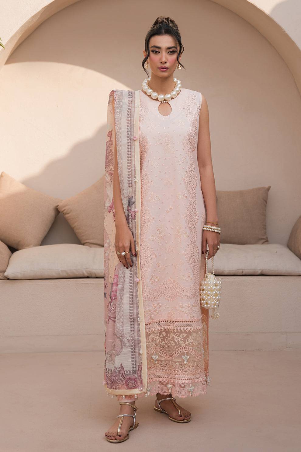 Neeshay | Symphony Luxury Lawn 24 | Whispers - Pakistani Designer Dress - by Neeshay | Type: Luxury - 100% Original at Saira Sultan