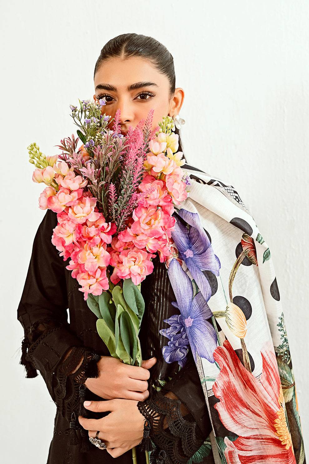 Neeshay | Zoella Lawn Collection | Amara - Pakistani Designer Dress - by Neeshay | Type: Luxury - 100% Original at Saira Sultan