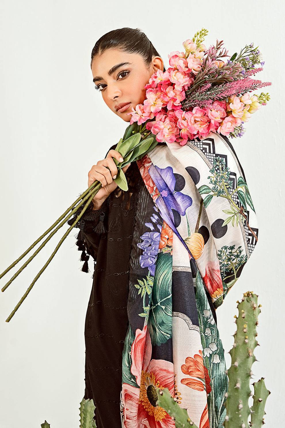 Neeshay | Zoella Lawn Collection | Amara - Pakistani Designer Dress - by Neeshay | Type: Luxury - 100% Original at Saira Sultan