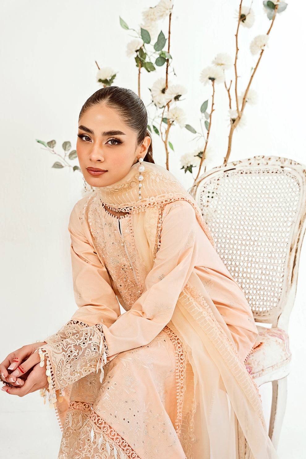 Neeshay | Zoella Lawn Collection | Zephyr - Pakistani Designer Dress - by Neeshay | Type: Luxury - 100% Original at Saira Sultan