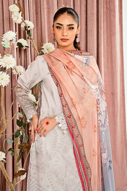 Neeshay | Zoella Lawn Collection | Luca - Pakistani Designer Dress - by Neeshay | Type: Luxury - 100% Original at Saira Sultan