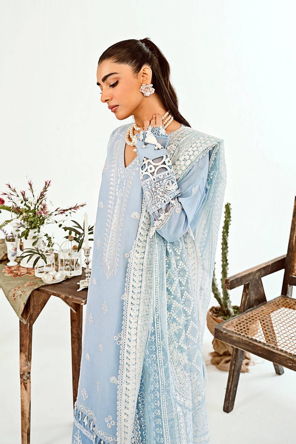 Neeshay | Zoella Lawn Collection | Isla - Pakistani Designer Dress - by Neeshay | Type: Luxury - 100% Original at Saira Sultan