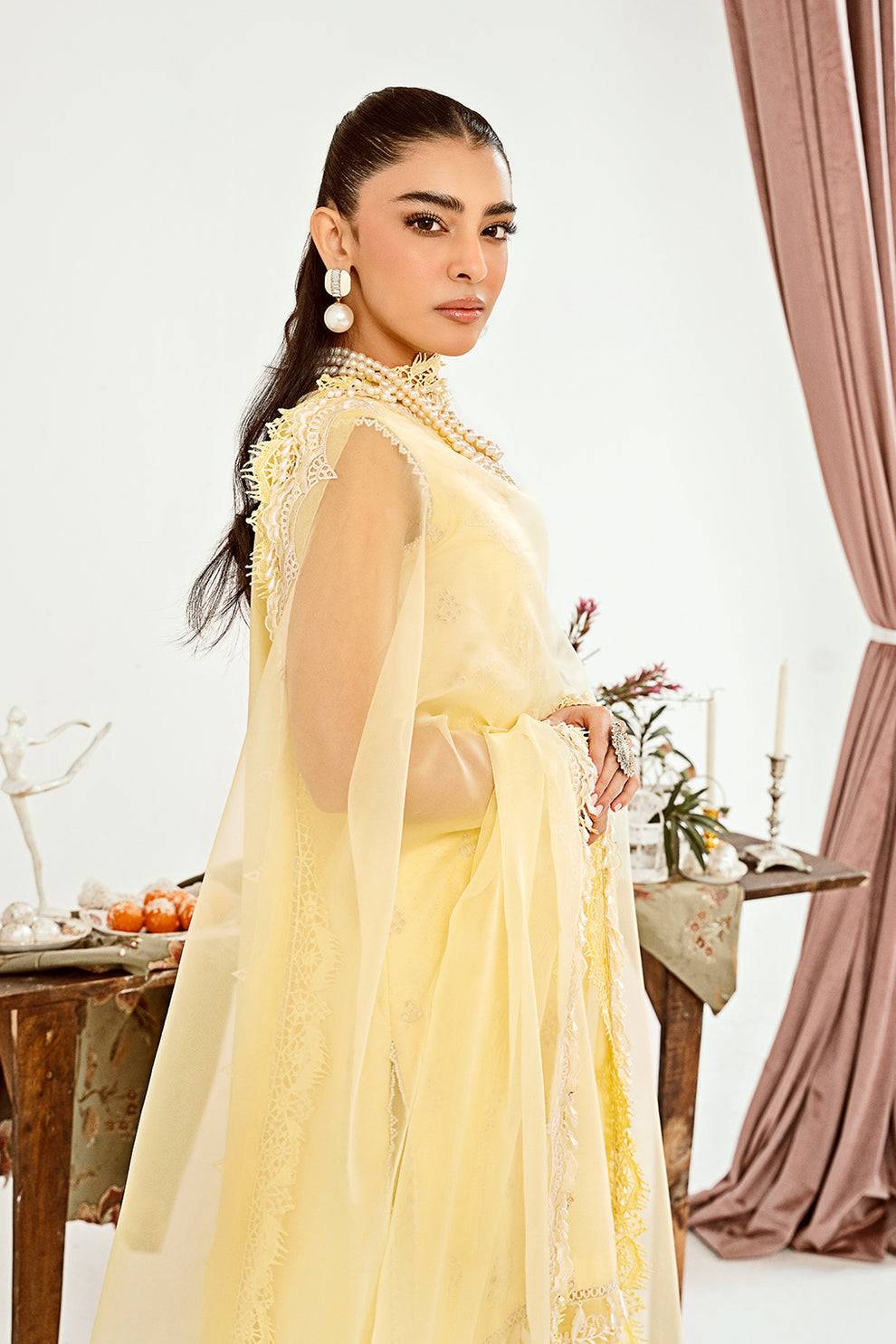 Neeshay | Zoella Lawn Collection | Ophelia - Pakistani Designer Dress - by Neeshay | Type: Luxury - 100% Original at Saira Sultan