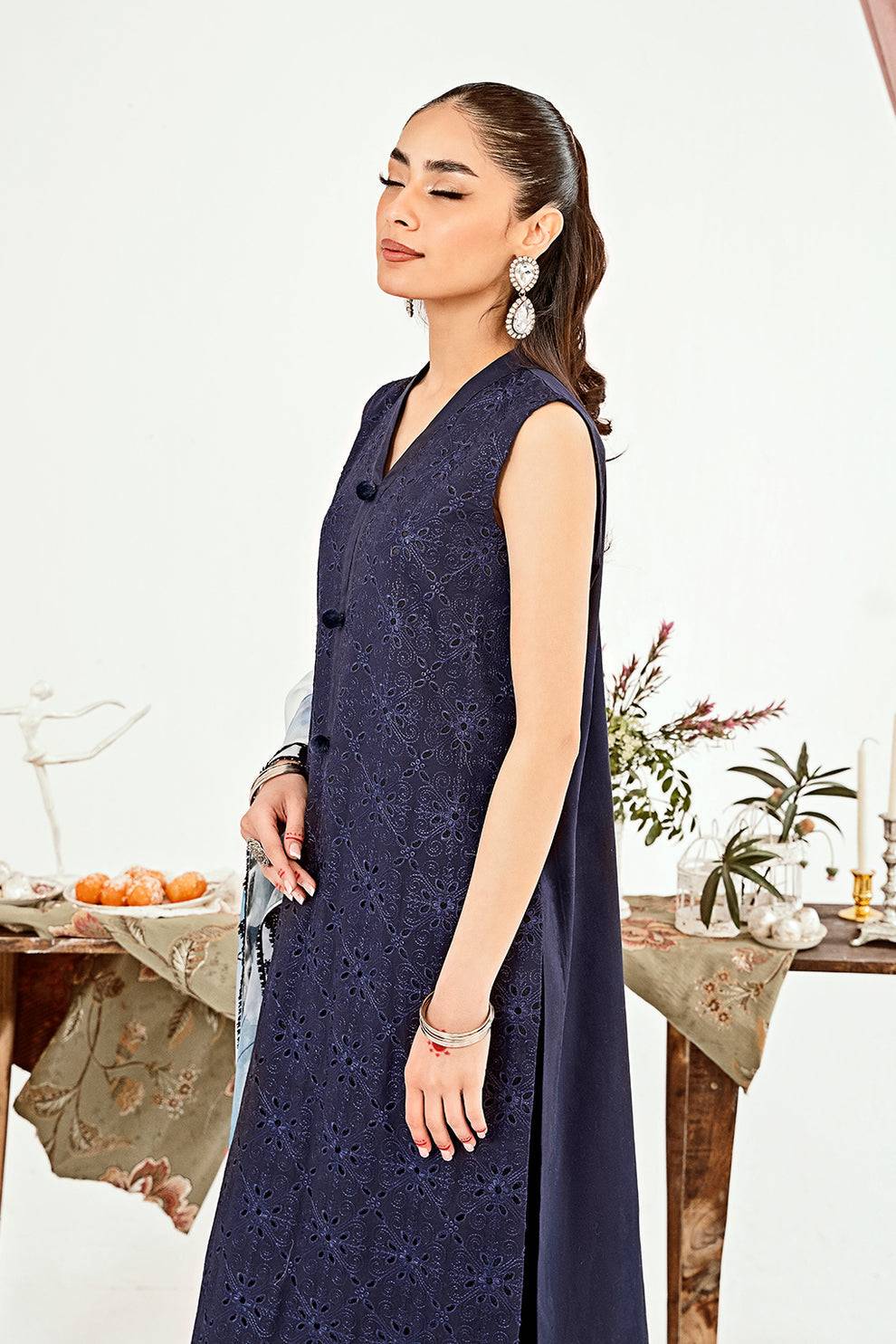 Neeshay | Zoella Lawn Collection | Elara - Pakistani Designer Dress - by Neeshay | Type: Luxury - 100% Original at Saira Sultan