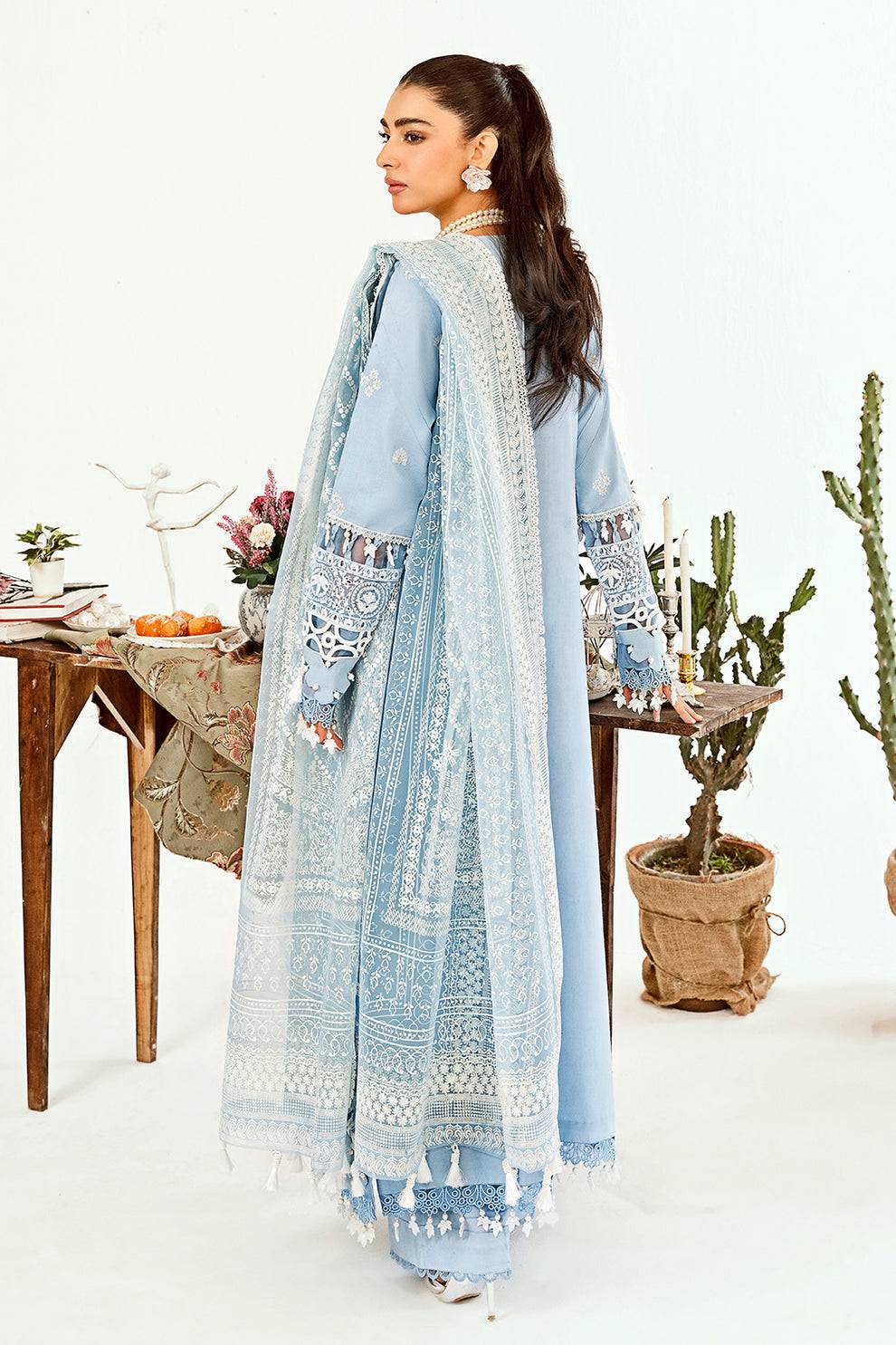 Neeshay | Zoella Lawn Collection | Isla - Pakistani Designer Dress - by Neeshay | Type: Luxury - 100% Original at Saira Sultan