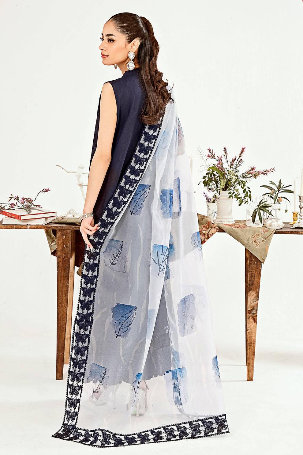 Neeshay | Zoella Lawn Collection | Elara - Pakistani Designer Dress - by Neeshay | Type: Luxury - 100% Original at Saira Sultan