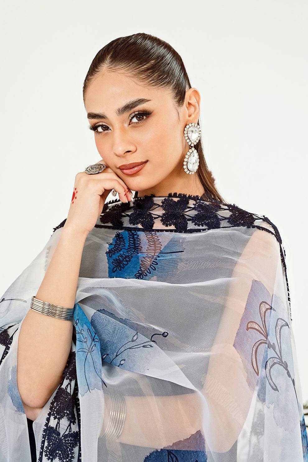 Neeshay | Zoella Lawn Collection | Elara - Pakistani Designer Dress - by Neeshay | Type: Luxury - 100% Original at Saira Sultan