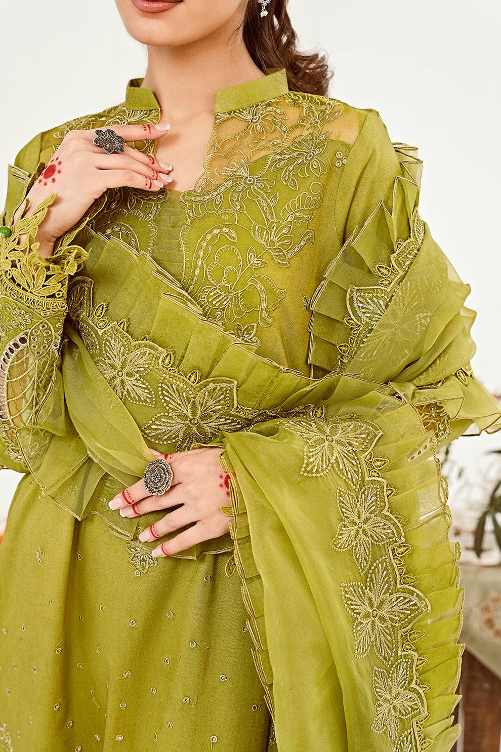 Neeshay | Zoella Lawn Collection | Penelope - Pakistani Designer Dress - by Neeshay | Type: Luxury - 100% Original at Saira Sultan
