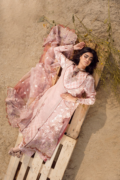 Nilofer Shahid | Verve Summer 24 | Sasha (3pc)  Verve SS 24 - Pakistani Designer Dress - by Nilofer Shahid | Type: Formal - 100% Original at Saira Sultan