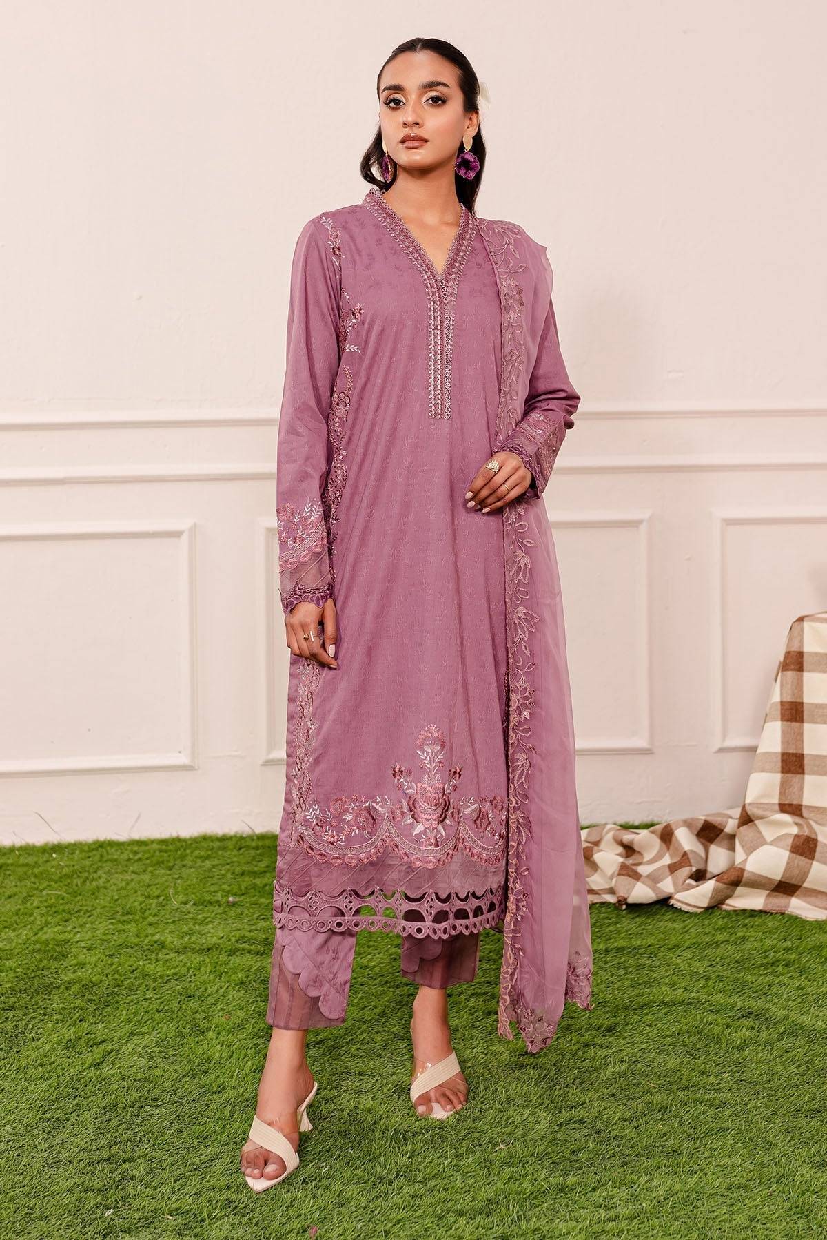 Nureh | Shades Of Summer | NP-470 - Pakistani Designer Dress - by Nureh | Type: Luxury - 100% Original at Saira Sultan