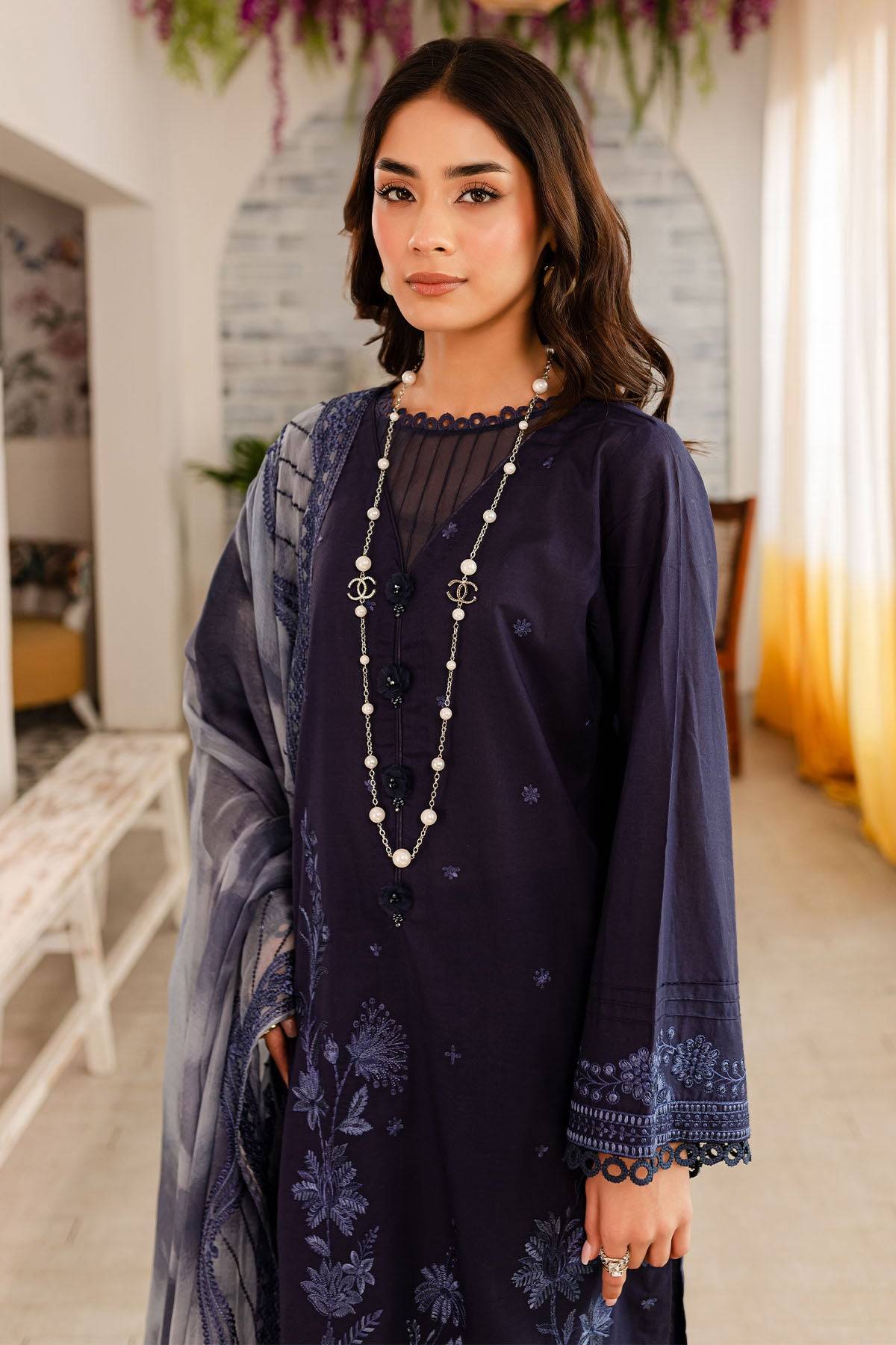 Nureh | Shades Of Summer | NP-498 - Pakistani Designer Dress - by Nureh | Type: Luxury - 100% Original at Saira Sultan