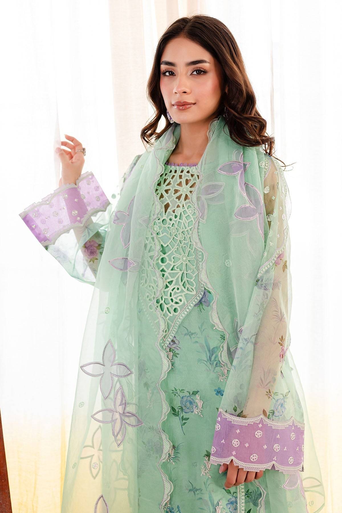 Nureh | Shades Of Summer | NP-491 - Pakistani Designer Dress - by Nureh | Type: Luxury - 100% Original at Saira Sultan