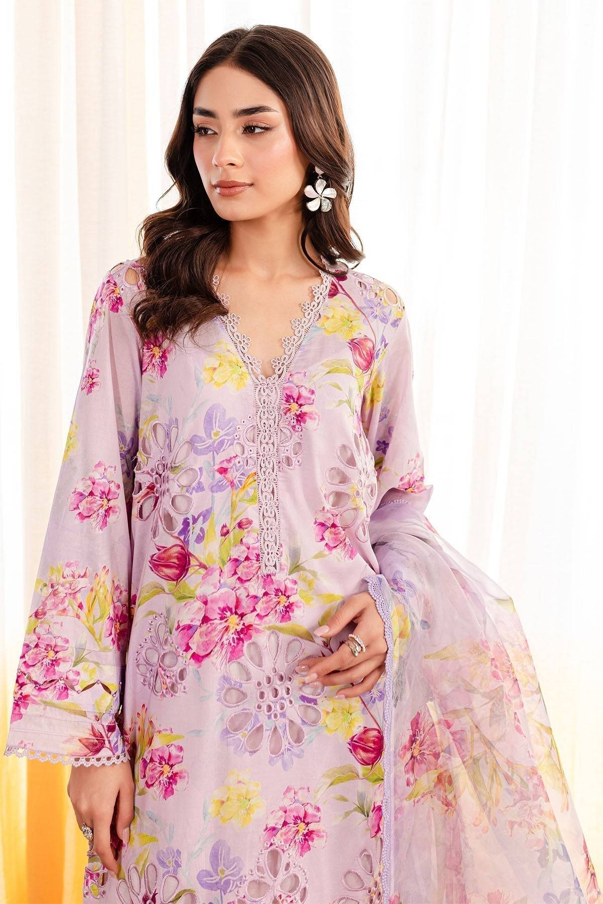 Nureh | Shades Of Summer | NP-496 - Pakistani Designer Dress - by Nureh | Type: Luxury - 100% Original at Saira Sultan