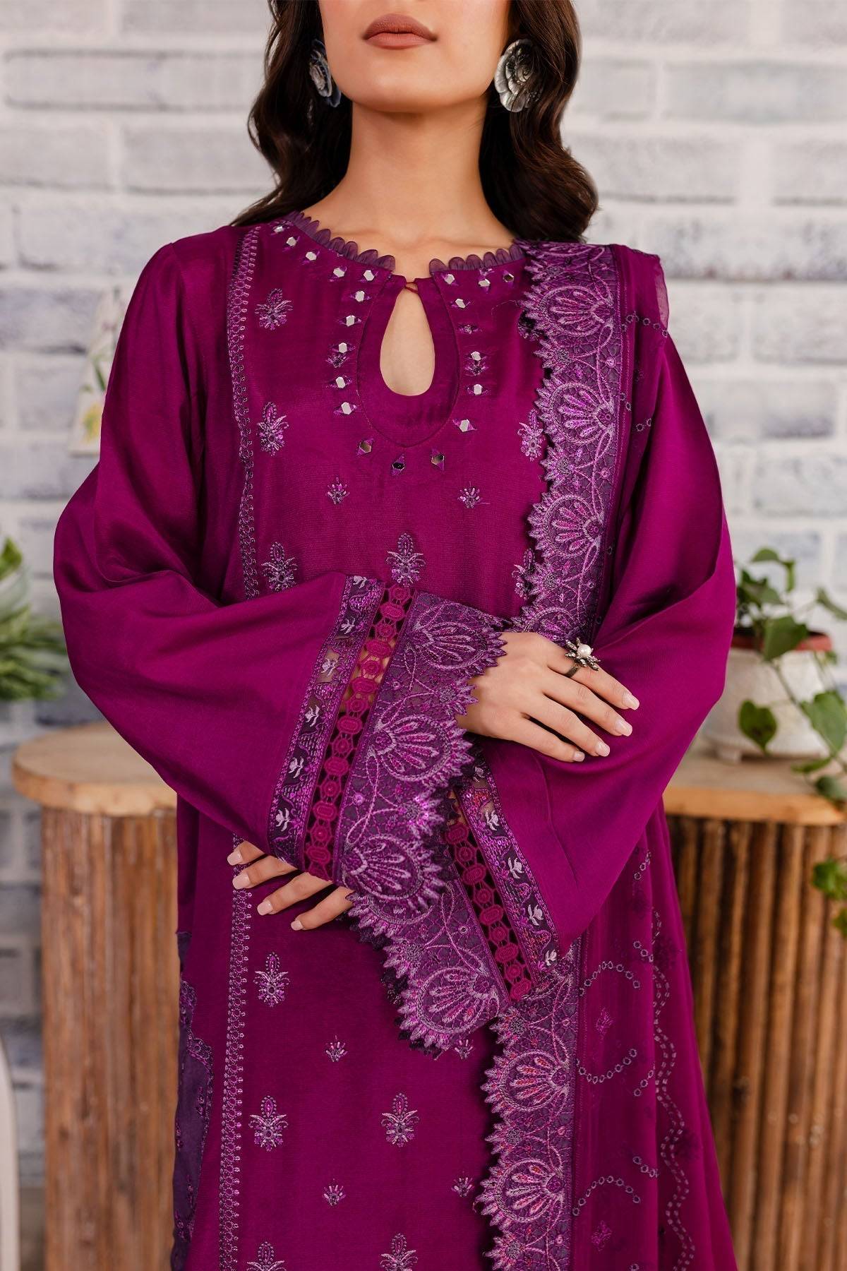 Nureh | Shades Of Summer | NP-494 - Pakistani Designer Dress - by Nureh | Type: Formal - 100% Original at Saira Sultan