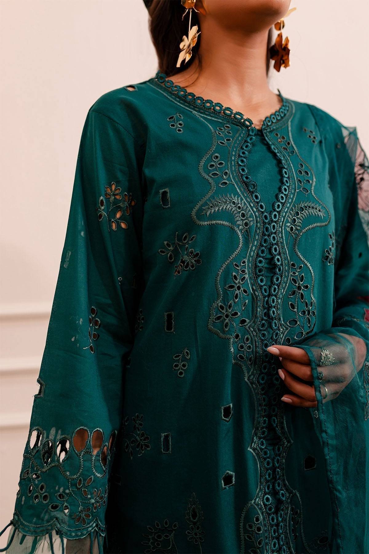 Nureh | Shades Of Summer | NP-478 - Pakistani Designer Dress - by Nureh | Type: Luxury - 100% Original at Saira Sultan