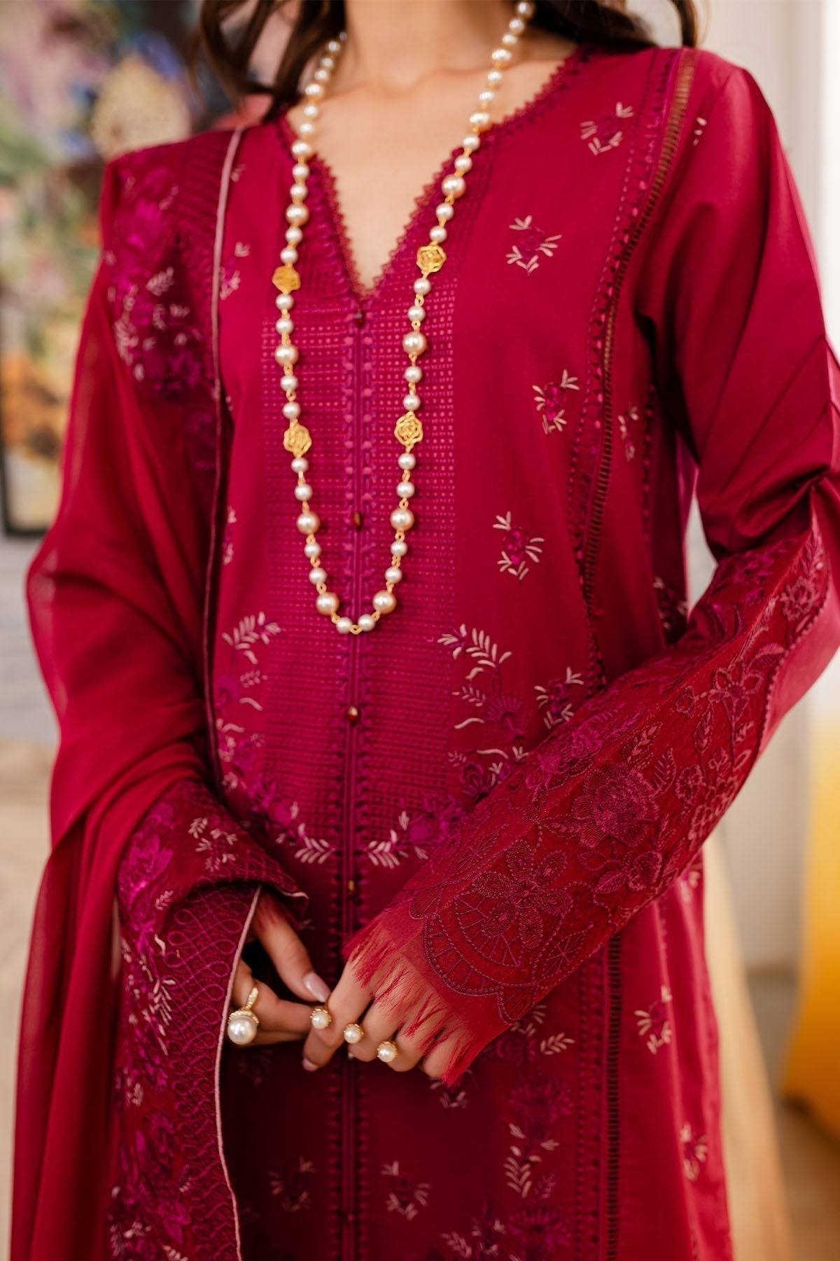 Nureh | Shades Of Summer | NP-492 - Pakistani Designer Dress - by Nureh | Type: Luxury - 100% Original at Saira Sultan