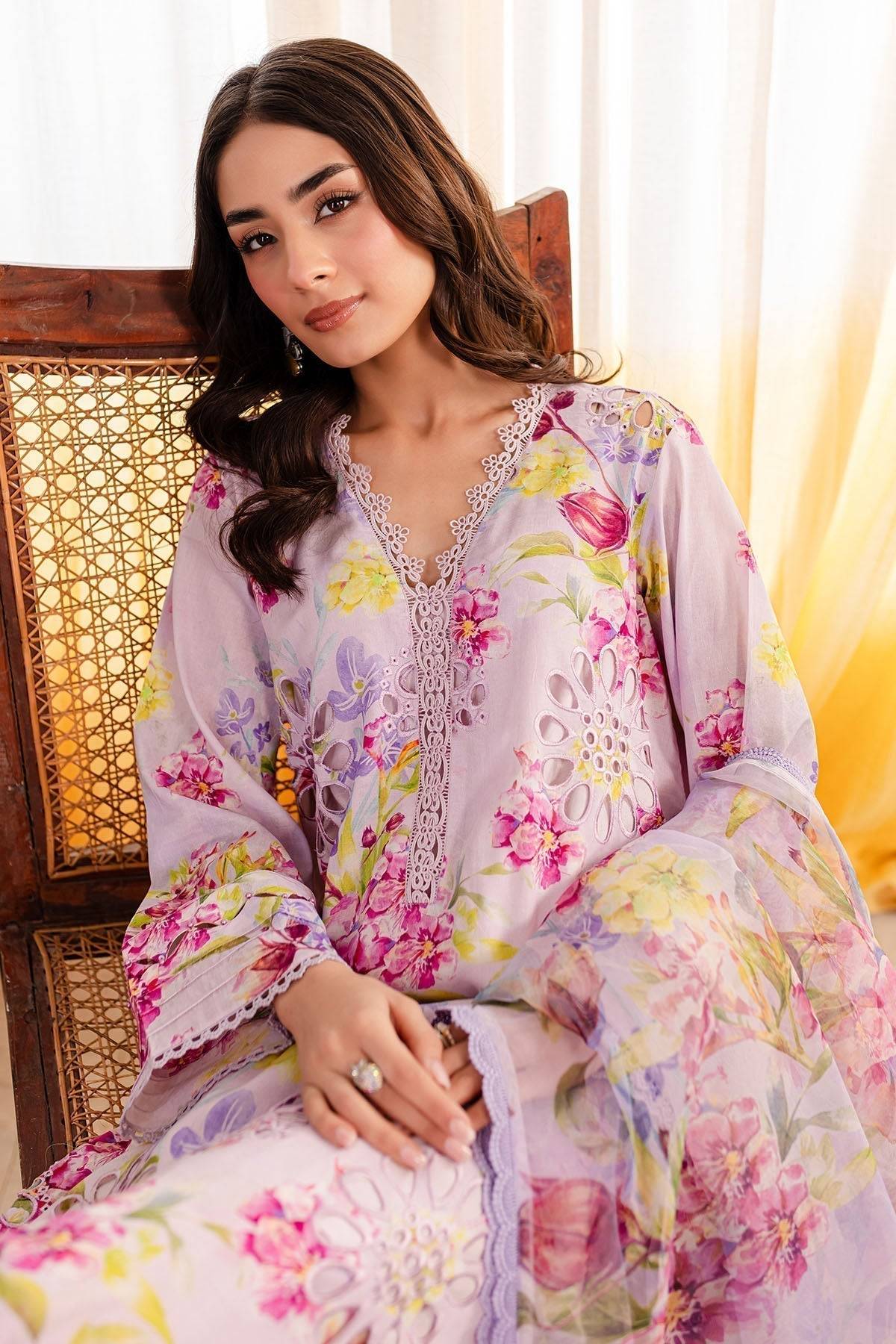 Nureh | Shades Of Summer | NP-496 - Pakistani Designer Dress - by Nureh | Type: Luxury - 100% Original at Saira Sultan