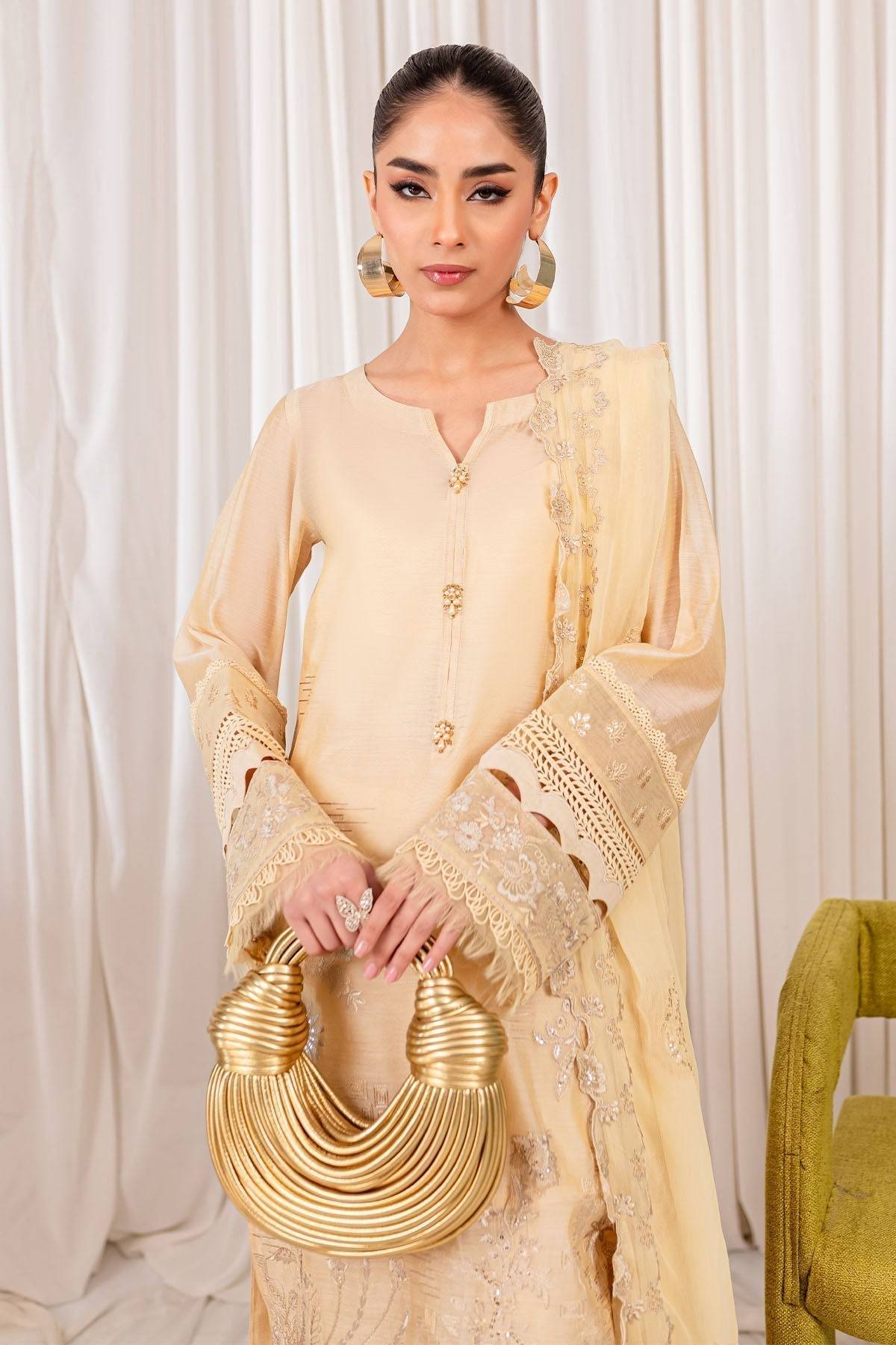 Nureh | Shades Of Summer | NP-454 - Pakistani Designer Dress - by Nureh | Type: Luxury - 100% Original at Saira Sultan