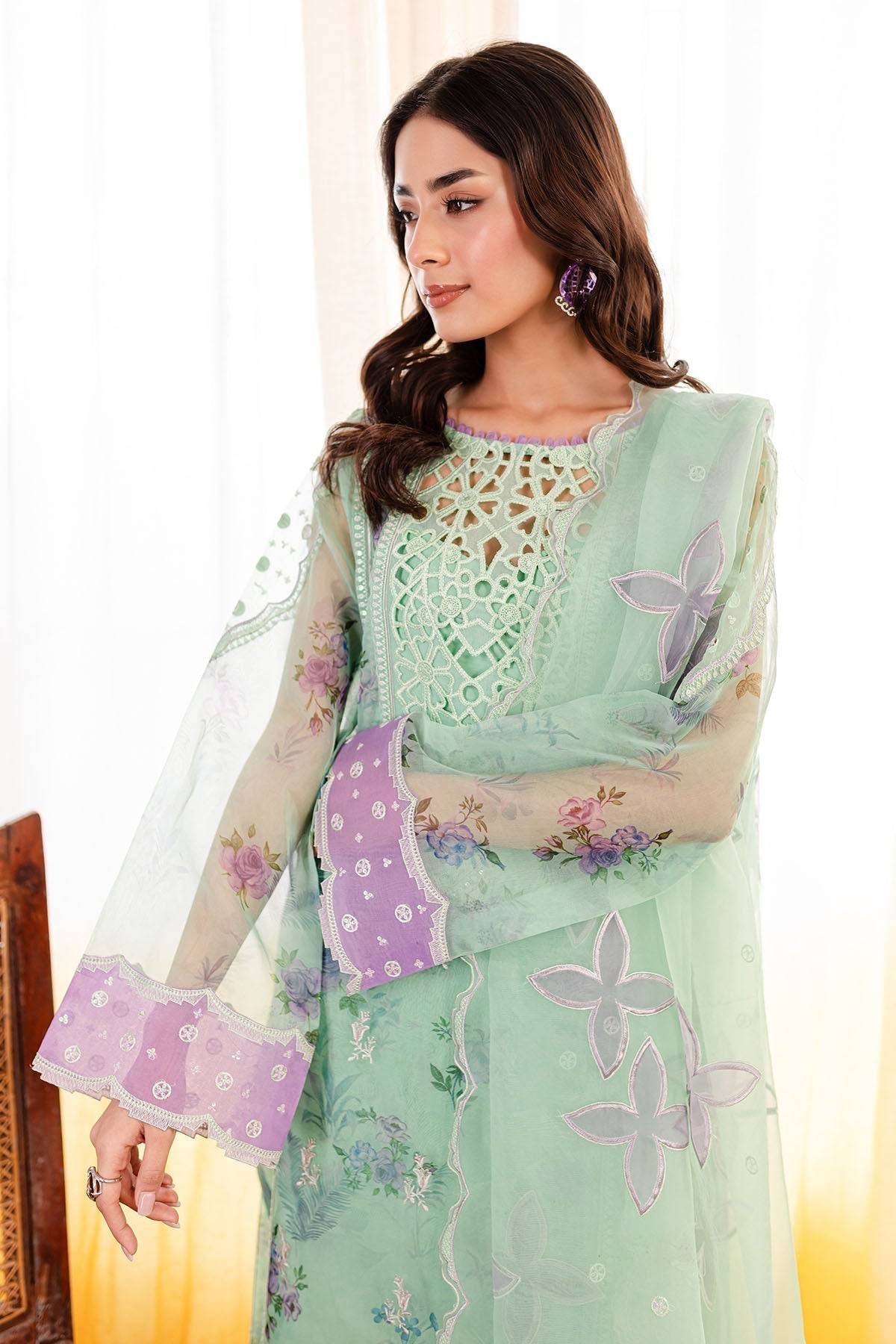 Nureh | Shades Of Summer | NP-491 - Pakistani Designer Dress - by Nureh | Type: Luxury - 100% Original at Saira Sultan