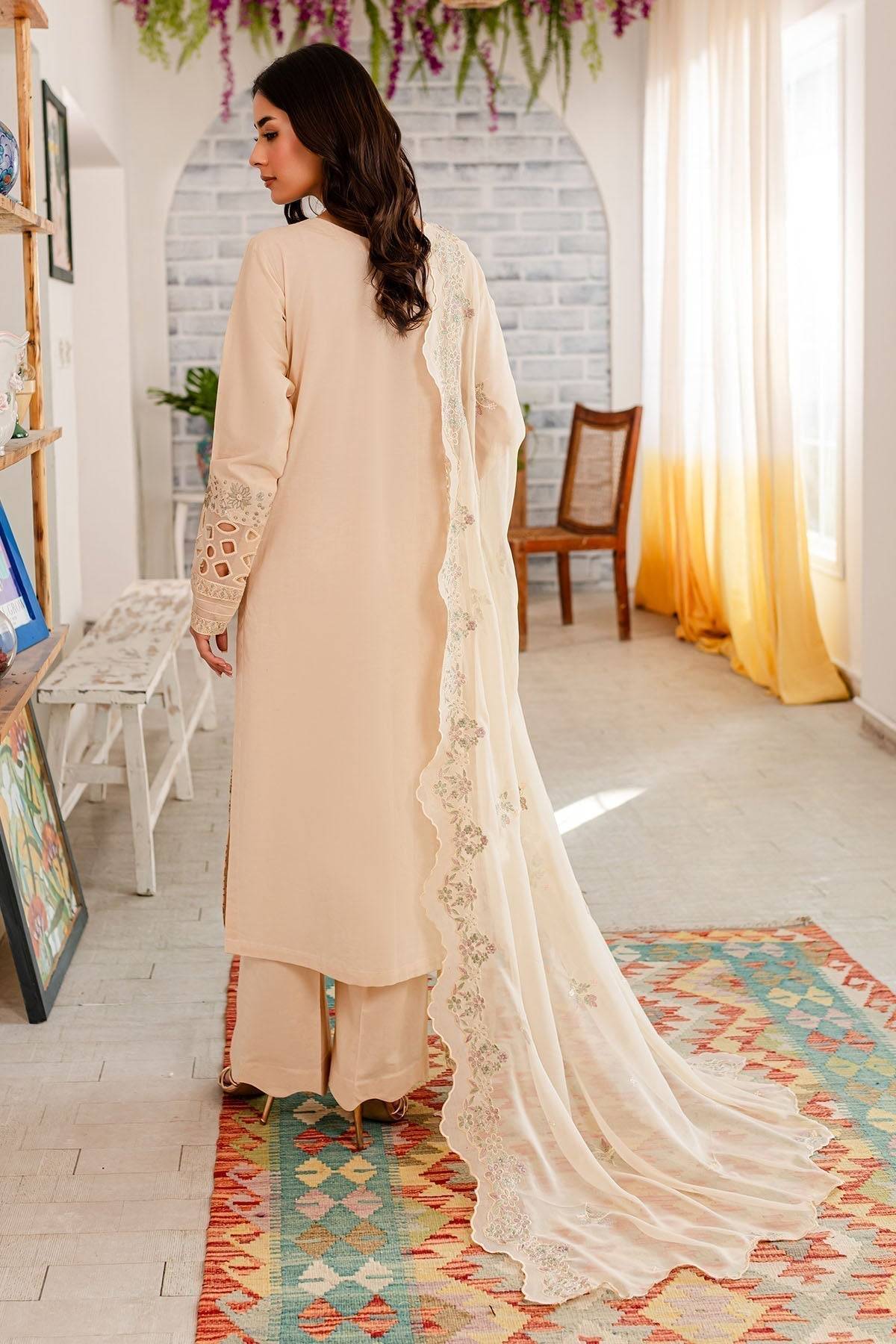 Nureh | Shades Of Summer | NP-489 - Pakistani Designer Dress - by Nureh | Type: Luxury - 100% Original at Saira Sultan