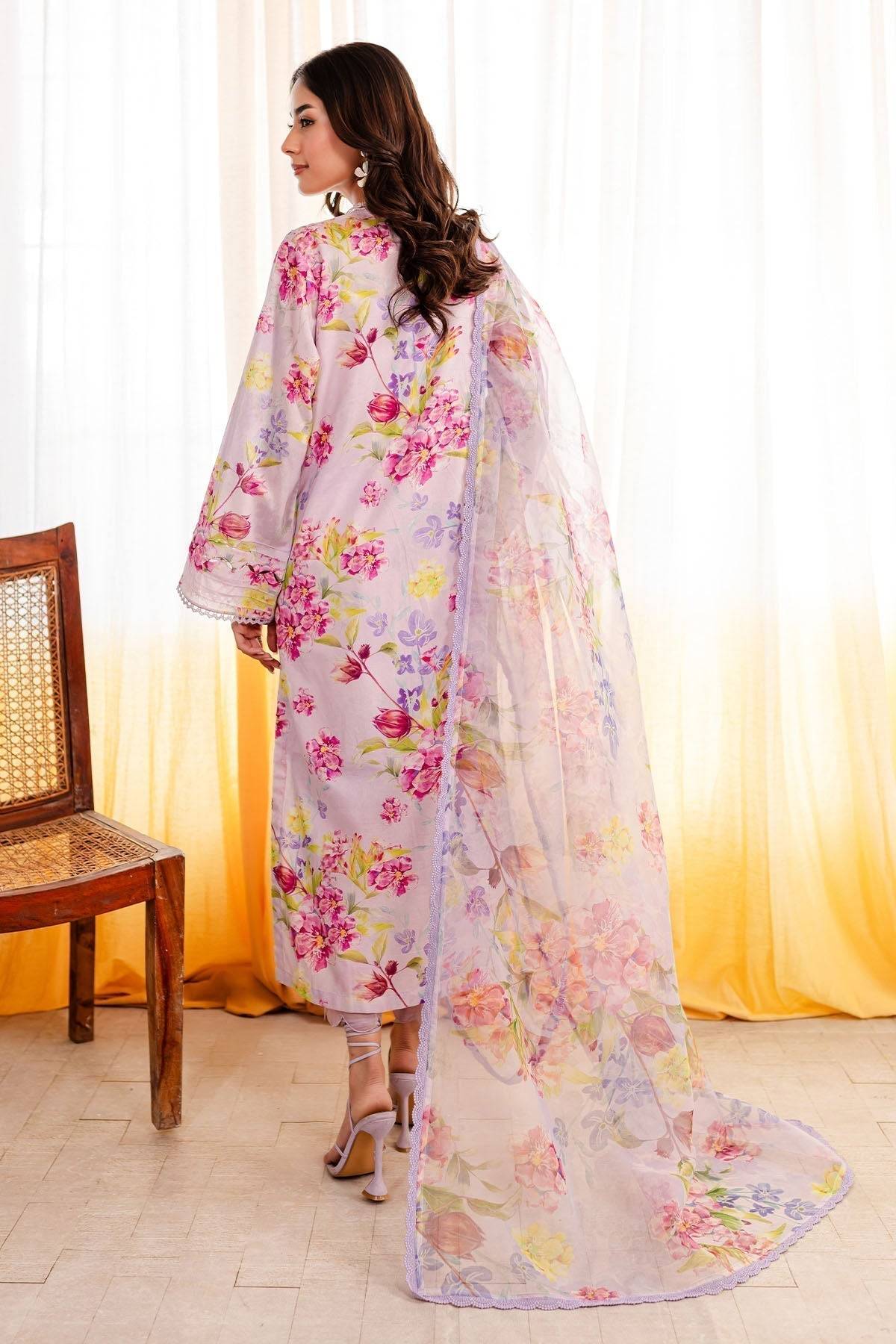 Nureh | Shades Of Summer | NP-496 - Pakistani Designer Dress - by Nureh | Type: Luxury - 100% Original at Saira Sultan