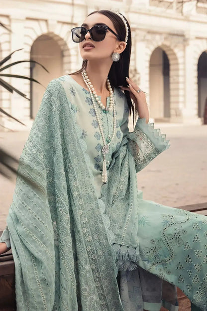 Nureh | Swiss Prints | NS-118 - Pakistani Designer Dress - by Nureh | Type: Luxury - 100% Original at Saira Sultan