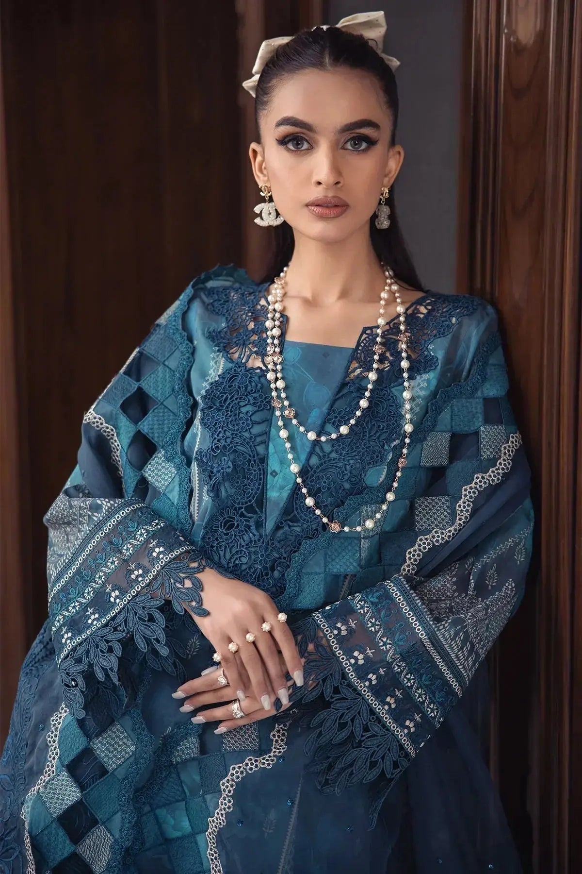 Nureh | Swiss Prints | NS-120 - Pakistani Designer Dress - by Lawn | Type: Luxury - 100% Original at Saira Sultan